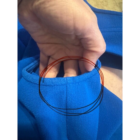 The Limited Womens Blouse Blue Sleeveless Minimalist Y2k 90s 2000's Office work - Picture 11 of 12